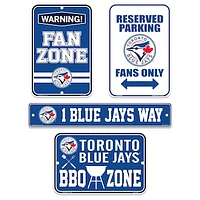 Toronto Blue Jays 4-Piece Fan Sign - Set