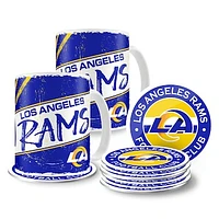 Los Angeles Rams 15oz. Classic Mugs & Coasters - Set