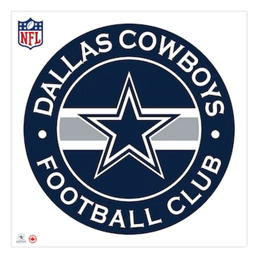 Dallas Cowboys 36'' x 36'' Logo Repositionable Wall - Decal