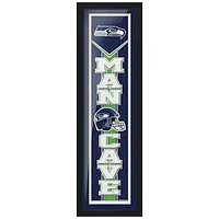 Seattle Seahawks 6'' x 22'' Man Cave Framed - Artwork