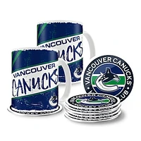 Vancouver Canucks 15oz. Classic Mugs & Coasters - Set