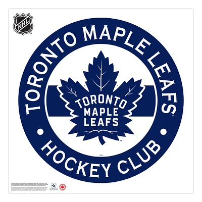 Toronto Maple Leafs 36'' x 36'' Team Logo Repositionable Wall - Decal