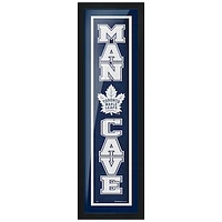 Toronto Maple Leafs 6'' x 22'' Man Cave Framed - Artwork