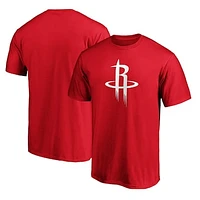 Men's Fanatics Red Houston Rockets Primary Team Logo T-Shirt