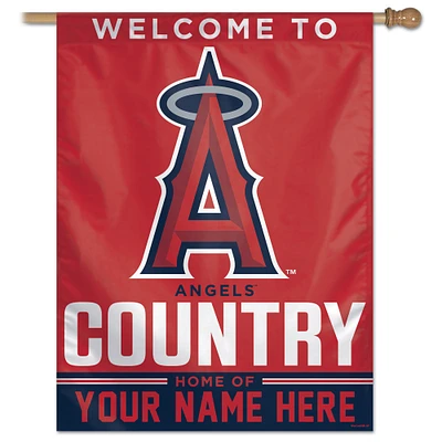 WinCraft Los Angeles Angels Personalized 27'' x 37'' Single-Sided Vertical Banner