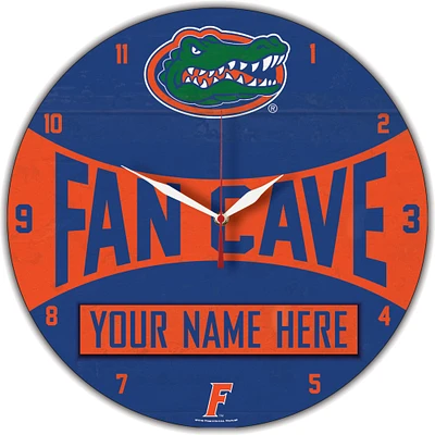 WinCraft Florida Gators Personalized 14'' Round Wall Clock