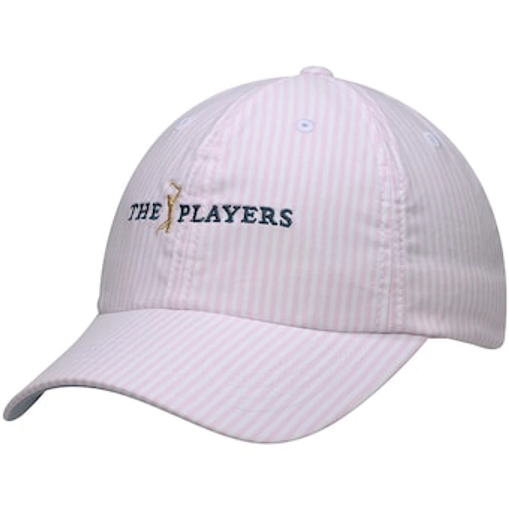 Women's Ahead Pink THE PLAYERS Seersucker Adjustable Hat