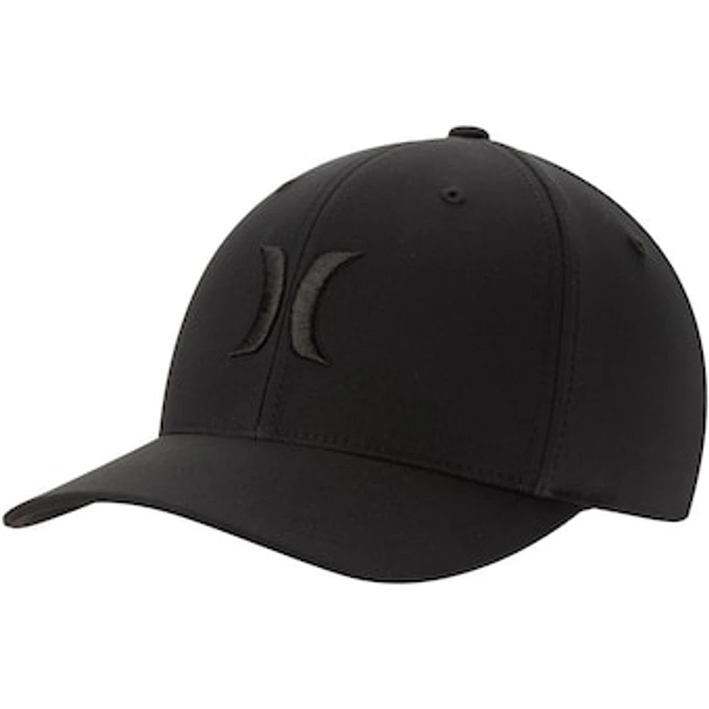 Men's Hurley Black One & Only Logo H2O-Dri Flex Hat