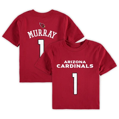 Preschool Kyler Murray Cardinal Arizona Cardinals Mainliner Player Name & Number T-Shirt