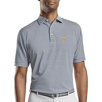 Men's Peter Millar Navy 2020 Ryder Cup Trophy Collection Jubilee Stripe Polo