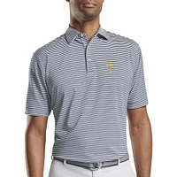 Men's Peter Millar Navy 2020 Ryder Cup Trophy Collection Jubilee Stripe Polo