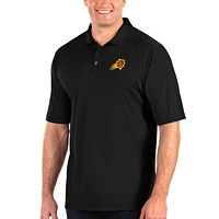 Men's Antigua Black Phoenix Suns Big & Tall Tribute Polo