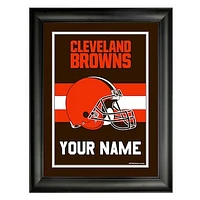 Cleveland Browns 12'' x 16'' Personalized Team Frame