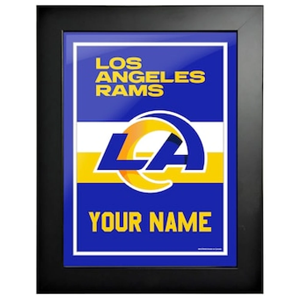 Los Angeles Rams 12'' x 16'' Personalized Team Frame