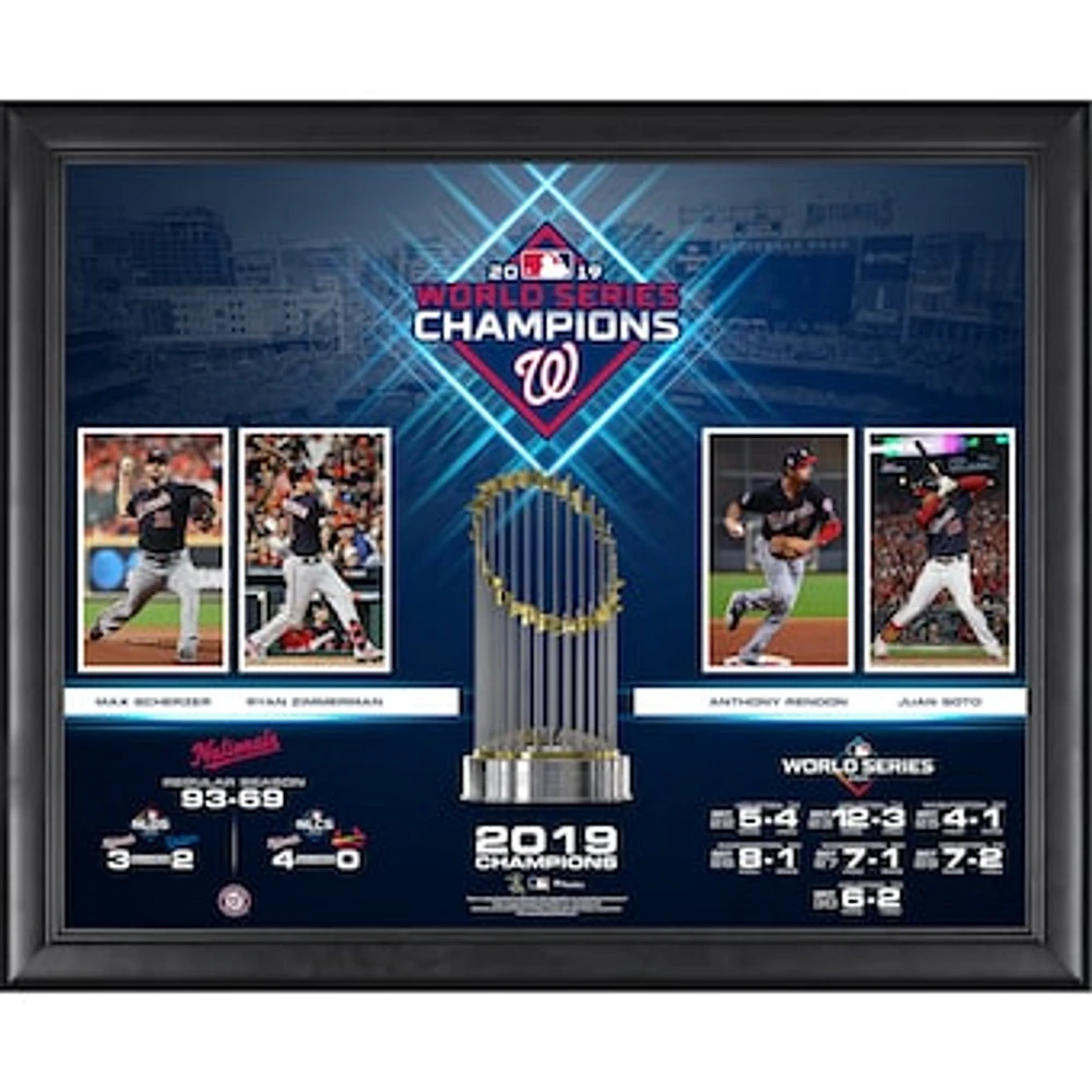 Washington Nationals Framed 16" x 20" 2019 World Series Champions Collage