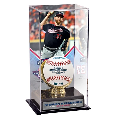 Stephen Strasburg Washington Nationals 2019 World Series MVP Sublimated Display Case with Image