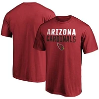 Men's Fanatics Cardinal Arizona Cardinals Fade Out T-Shirt