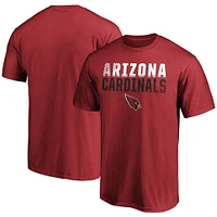 Men's Fanatics Cardinal Arizona Cardinals Fade Out T-Shirt