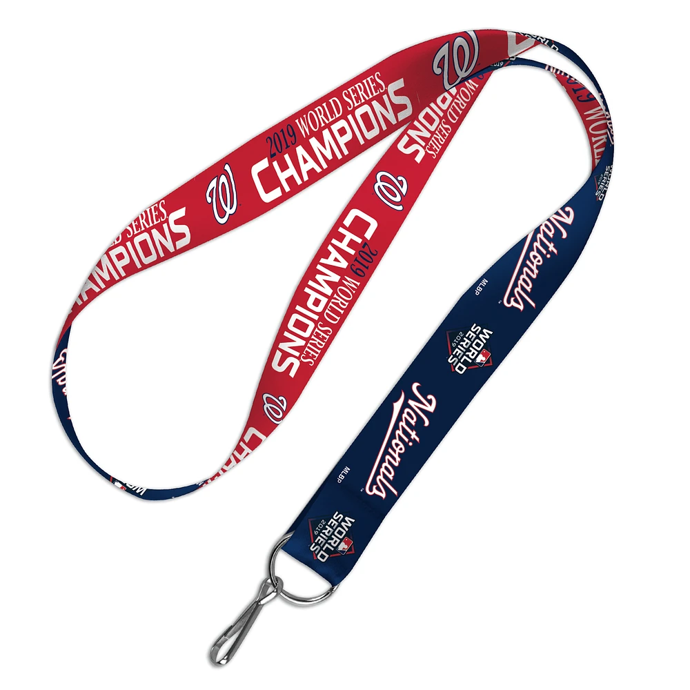 WinCraft Washington Nationals 2019 World Series Champions Lanyard