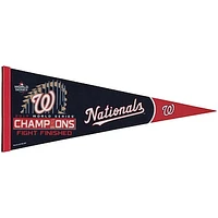 WinCraft Washington Nationals 2019 World Series Champions 12''x 30'' On-Field Celebration Premium Pennant