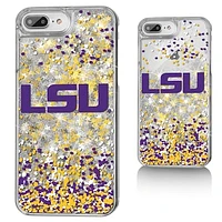 LSU Tigers iPhone Glitter Confetti Design Case