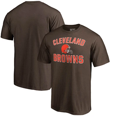 Men's Fanatics Brown Cleveland Browns Victory Arch T-Shirt