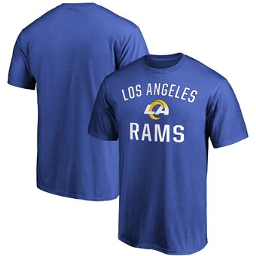 Men's Fanatics Royal Los Angeles Rams Victory Arch T-Shirt