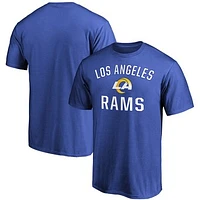 Men's Fanatics Royal Los Angeles Rams Victory Arch T-Shirt