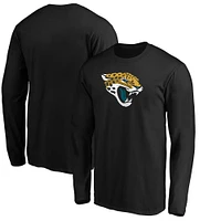 Men's Fanatics Black Jacksonville Jaguars Big & Tall Primary Team Logo Long Sleeve T-Shirt