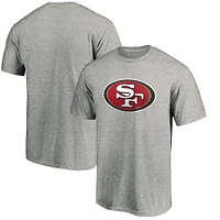 Men's Fanatics Gray San Francisco 49ers Primary Logo T-Shirt