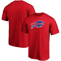 Men's Fanatics Red Buffalo Bills Primary Logo Team T-Shirt