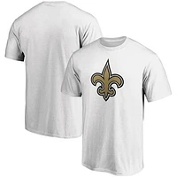 Men's Fanatics White New Orleans Saints Primary Logo Team T-Shirt