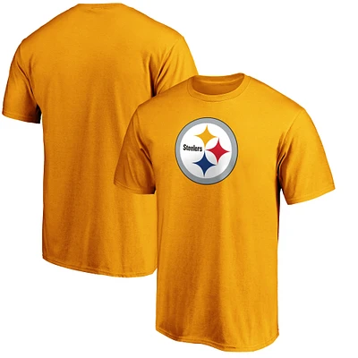 Men's Fanatics Gold Pittsburgh Steelers Primary Logo Team T-Shirt