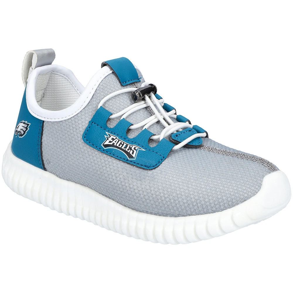 Youth Philadelphia Eagles Low Top Light-Up Shoes