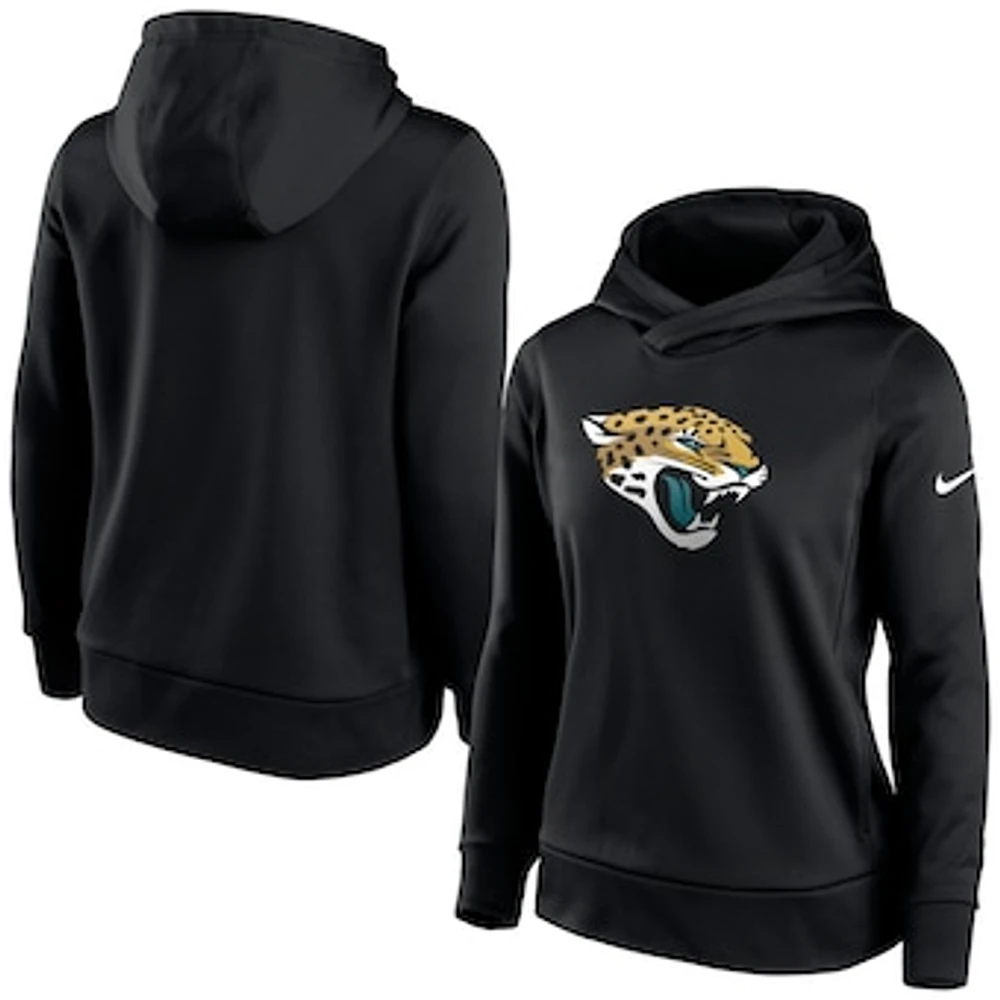 Women's Nike Black Jacksonville Jaguars Lightweight Performance Hooded Top