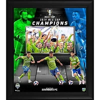 Seattle Sounders FC Framed 15" x 17" FC 2019 MLS Cup Champions Collage