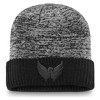 Men's Fanatics Black Washington Capitals Authentic Pro Travel & Training Cuffed Knit Hat