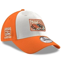 Men's New Era White/Orange Waddell Wilson Hall of Fame Class of 2020 Inductee 9FORTY Snapback Adjustable Hat