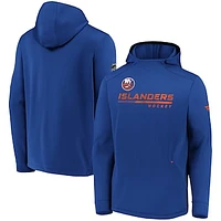 Men's Royal New York Islanders Authentic Pro Locker Room Pullover Hoodie