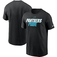 Men's Nike Black Carolina Panthers Hometown Local T-Shirt