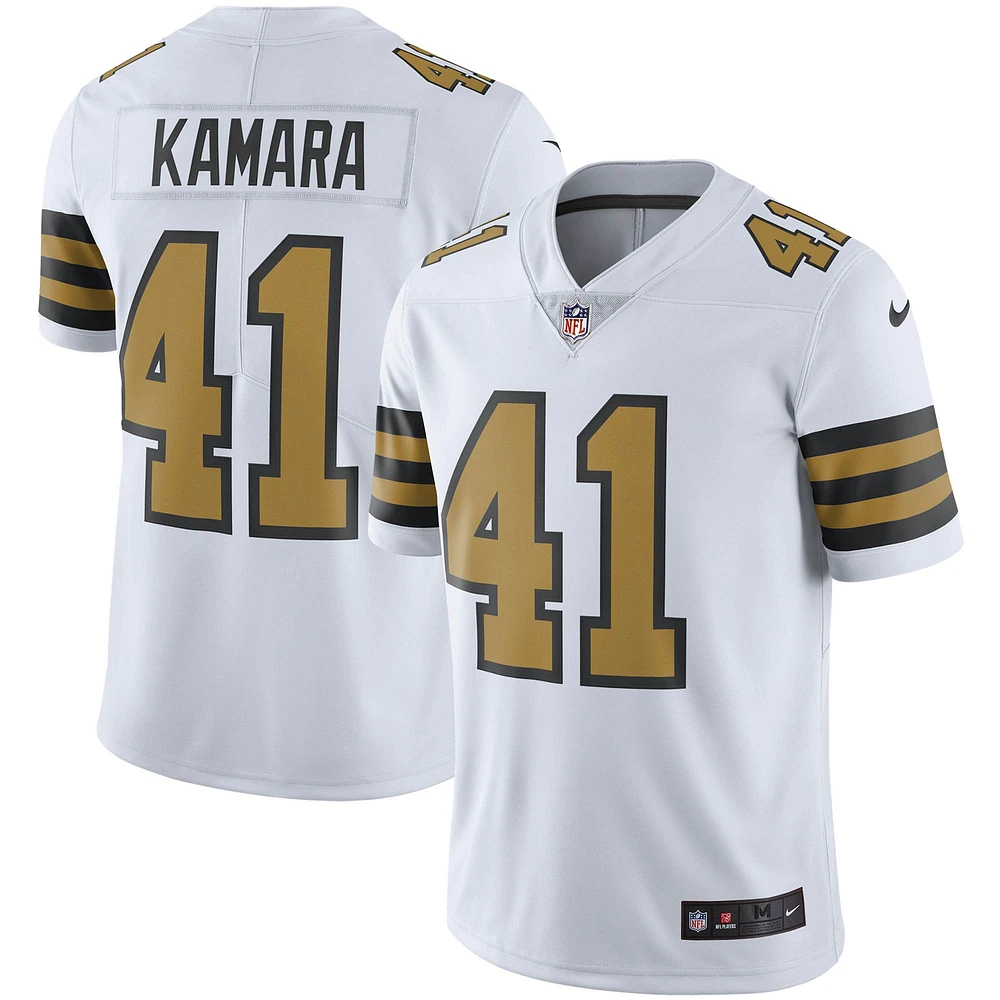 Men's Nike Alvin Kamara White New Orleans Saints Alternate Limited - Jersey