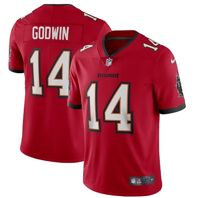 Men's Nike Chris Godwin Red Tampa Bay Buccaneers Vapor Limited Jersey