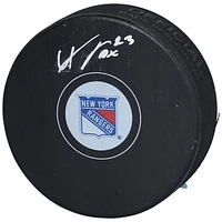 Adam Fox New York Rangers Autographed Hockey Puck