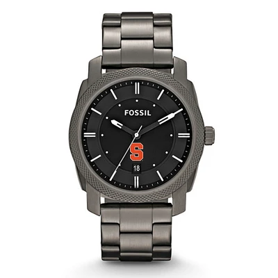 Fossil Syracuse Orange Machine Smoke Stainless Steel Watch