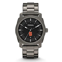 Fossil Syracuse Orange Machine Smoke Stainless Steel Watch