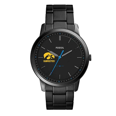Men's Fossil Iowa Hawkeyes The Minimalist Slim Stainless Steel Watch