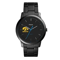 Men's Fossil Iowa Hawkeyes The Minimalist Slim Stainless Steel Watch