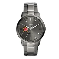 Men's Fossil Maryland Terrapins The Minimalist Three-Hand Smoke Watch