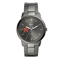 Men's Fossil Maryland Terrapins The Minimalist Three-Hand Smoke Watch
