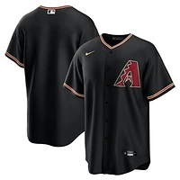 Men's Nike Black Arizona Diamondbacks Alternate Replica Team Jersey